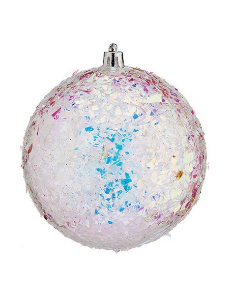 Boules de Noël Krist+ 00989-7 Argenté Ø 10 cm 6 Unités