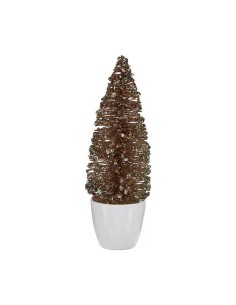 Sapin de Noël Petit Menthe Plastique champagne 9 x 28 x 9 cm