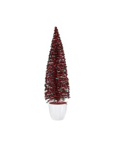 Sapin de Noël Grand 10 x 38 x 10 cm Bleu Fuchsia Plastique