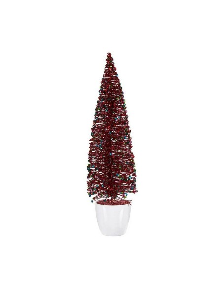 Sapin de Noël Grand 10 x 38 x 10 cm Bleu Fuchsia Plastique