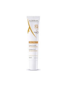 Écran solaire visage A-Derma Protect Fluide Invisible SPF 50+ (40 ml)