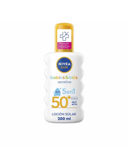 Protecteur Solaire pour enfant Nivea SUN BABIES&KIDS Spf 50+ 200 ml
