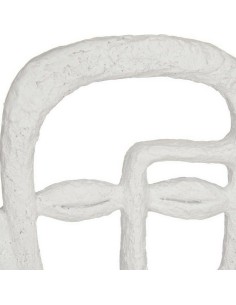 Figurine Décorative Visage Blanc Polyrésine (19,5 x 38 x 10,5 cm) 2
