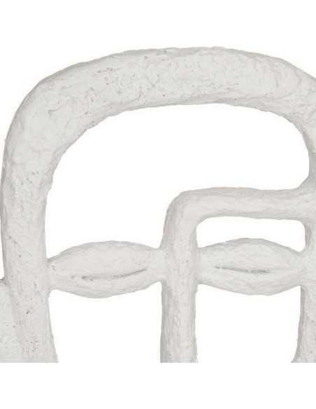 Figurine Décorative Visage Blanc Polyrésine (19,5 x 38 x 10,5 cm)