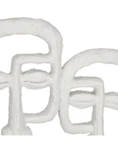 Figurine Décorative Visage Blanc Polyrésine (27 x 32,5 x 10,5 cm) 2