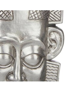 Figurine Décorative Indien Argenté Polyrésine (17,5 x 36 x 10,5 cm) 2