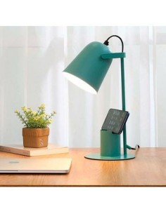 Lampe de bureau iTotal COLORFUL Vert Turquoise Métal 35 cm 2