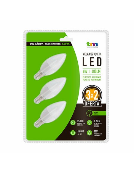 Lampe LED TM Electron E14 3000 K