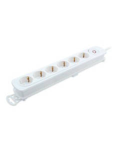 Multiprise 6 Prises avec Interrupteur TM Electron 3680 W