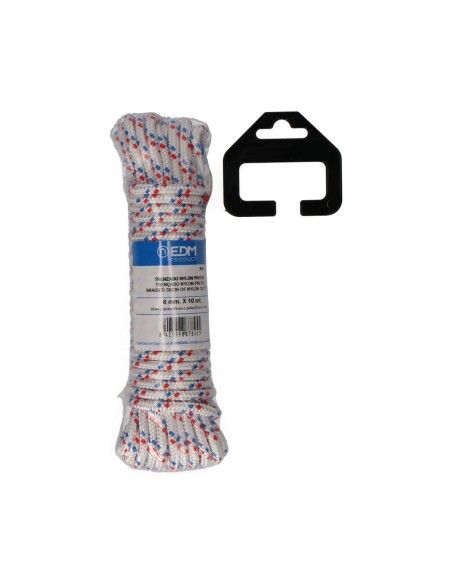 écheveau tressé EDM 87845 Tricolore Nylon 10 m
