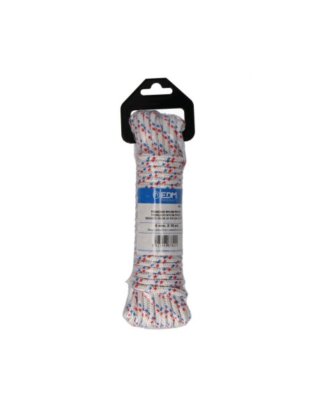 écheveau tressé EDM 87845 Tricolore Nylon 10 m