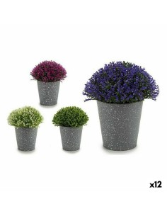 Plante décorative Ibergarden A18124-91 Plastique 14 x 15 x 14 cm (12 Unités)