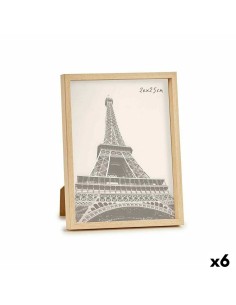 Cadre photo Marron Plastique (21,7 x 2 x 26,7 cm) (6 Unités)