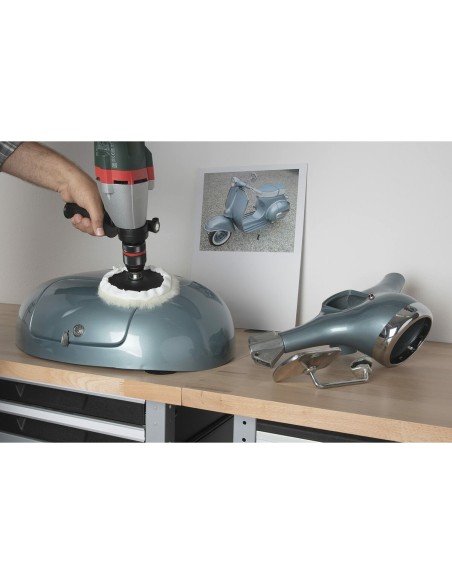 Éponge de polissage Wolfcraft 2025000 Têtes interchangeables Disque de polissage