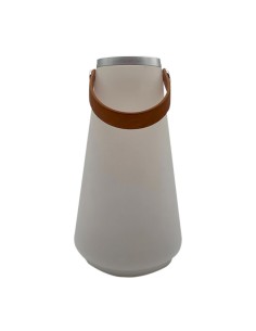 Lampe de bureau DKD Home Decor Blanc Marron 13,5 x 13,5 x 23 cm 2