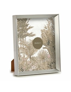 Cadre photo Argenté Plastique verre (22,3 x 3,5 x 27,3 cm) (6 Unités) 2