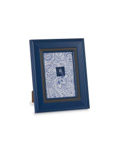 Cadre photo Verre Bleu Plastique (6 Unités) (2 x 26 x 21 cm) 2