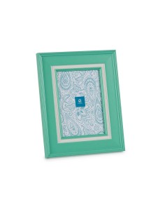 Cadre photo Verre Vert Plastique (6 Unités) (2 x 26 x 21 cm) 2
