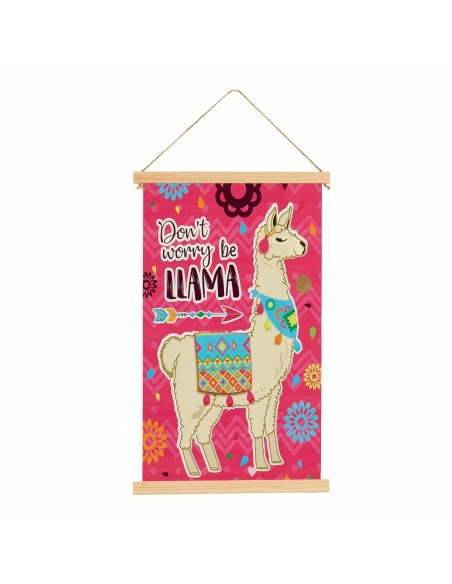 Toile Lama (1 x 54 x 33 cm) (24 Unités)