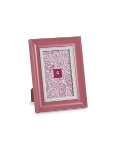 Cadre photo Verre Rose Plastique (6 Unités) (2 x 21 x 16 cm) 2