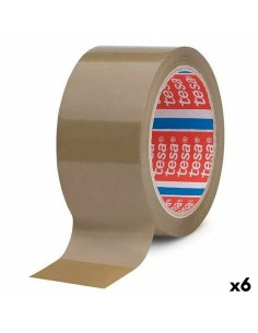 Ruban adhésif TESA Emballage Marron 50 mm x 66 m (6 Unités)
