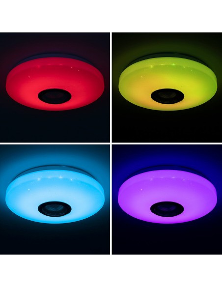 Plafonnier à LED avec Haut-parleur Lumavox InnovaGoods