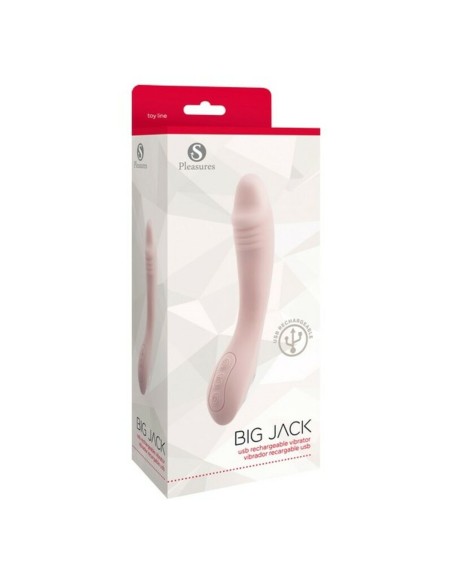 Vibrateur G-Spot S Pleasures Big Jack Rose