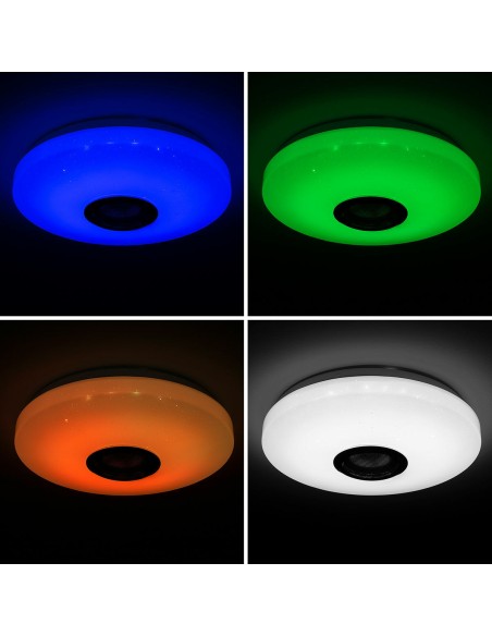Plafonnier à LED avec Haut-parleur Lumavox InnovaGoods