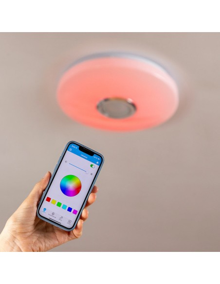 Plafonnier à LED avec Haut-parleur Lumavox InnovaGoods