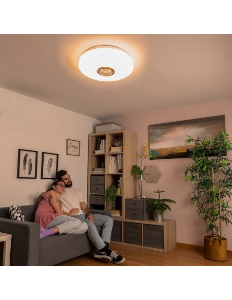Plafonnier à LED avec Haut-parleur Lumavox InnovaGoods