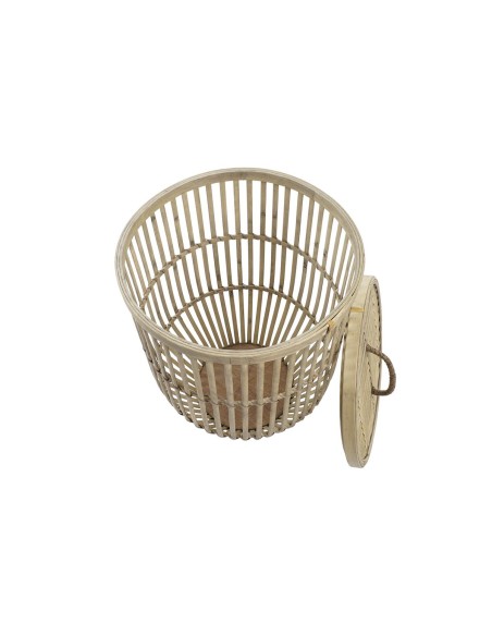 Set de basket DKD Home Decor Bambou (40 x 40 x 61 cm)