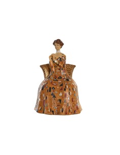 Figurine Décorative DKD Home Decor Jaune Résine (21,5 x 18,5 x 31 cm)