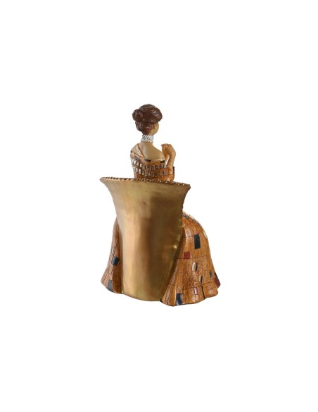 Figurine Décorative DKD Home Decor Jaune Résine (21,5 x 18,5 x 31 cm)