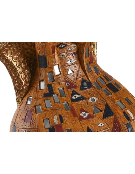 Figurine Décorative DKD Home Decor Jaune Résine (21,5 x 18,5 x 31 cm)