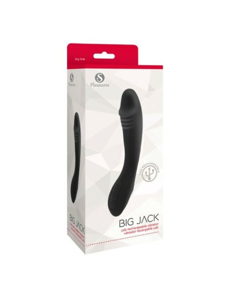 Vibrateur G-Spot S Pleasures Big Jack Noir