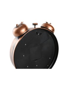 Horloge de table DKD Home Decor Multicouleur Cuivre Verre Fer Vintage 26 x 8 x 33,5 cm 2
