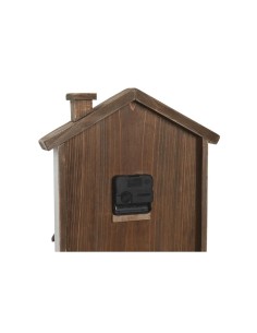 Horloge de table DKD Home Decor 26 x 7 x 31 cm Blanc Maisons 2