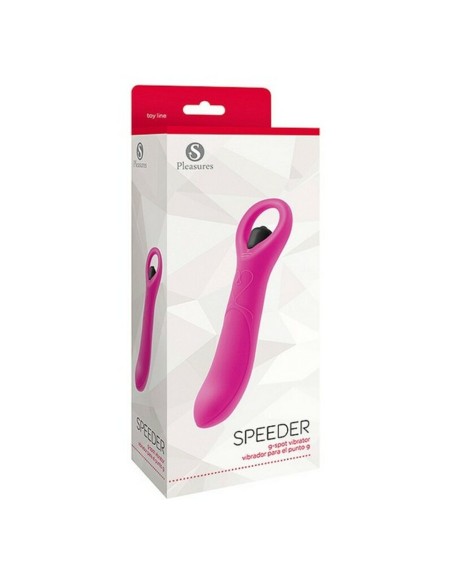 Vibrateur G-Spot S Pleasures Direect Fuchsia Rose Fuchsia