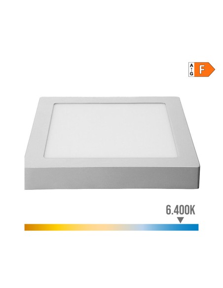 Suspension EDM 31597 Aluminium Plastique 20 W 22,5 x 22,5 x 4 cm (6400 K)