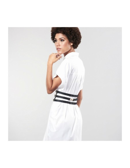 Ceinture Noire avec Sangle Maze Bijoux Indiscrets 11499