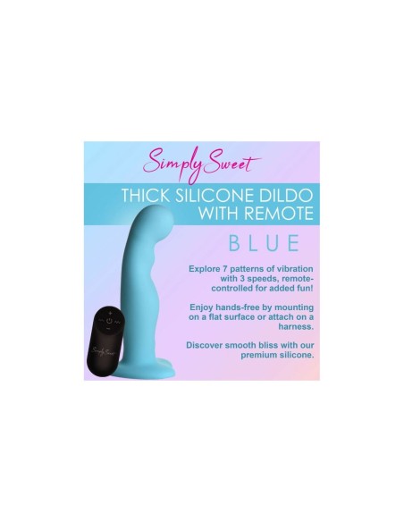 Vibrateur G-Spot XR Bleu Silicone