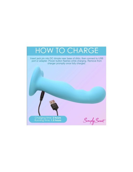 Vibrateur G-Spot XR Bleu Silicone