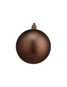 Lot de boules de Noël Krist+ 00782 Marron Plastique Ø 8 cm (24 Unités) 2