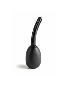Poire Butt Plug extensible Virgite Noir 150 ml