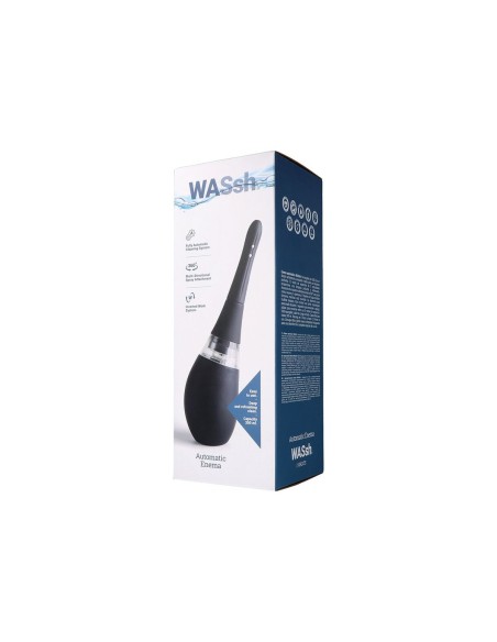 Poire Butt Plug extensible Virgite Noir 300 ml
