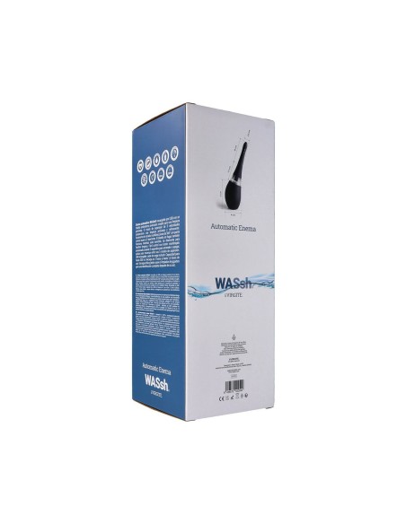 Poire Butt Plug extensible Virgite Noir 300 ml