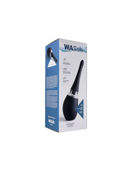 Poire Butt Plug extensible Virgite Noir 300 ml