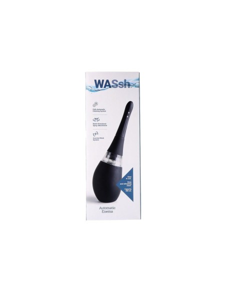 Poire Butt Plug extensible Virgite Noir 300 ml