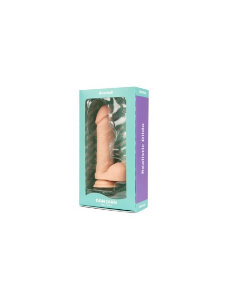 Gode réaliste Diversual Naturel 20 cm