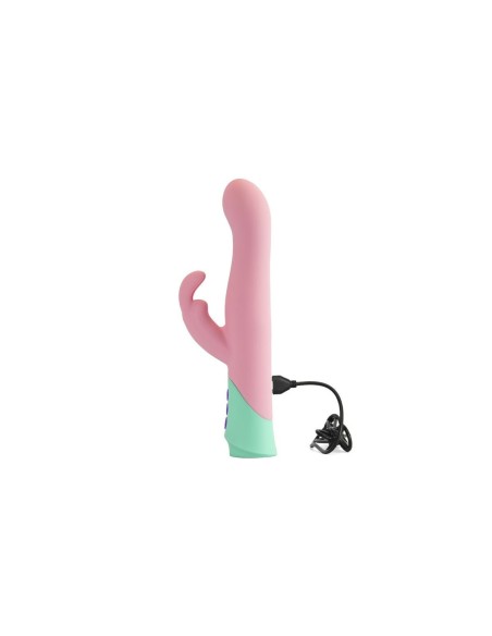 Vibration de Stimulation Double Diversual Rose